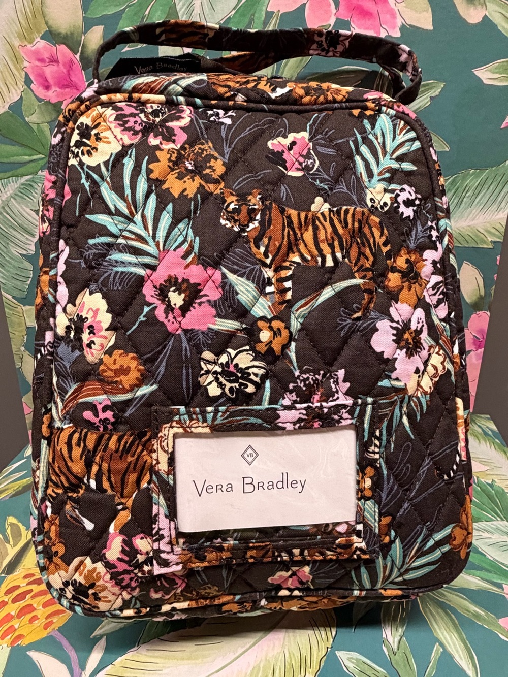 Vera Bradley Tiger Bali Jungle Lunch Bunch insulated NWT